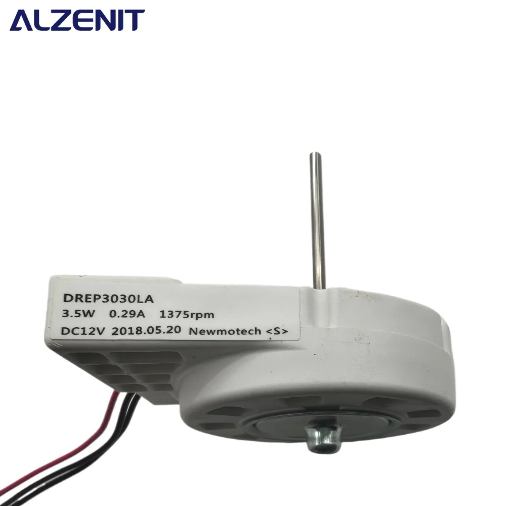 Novo para samsung geladeira dc ventilador motor drep3030la dc12v 3.5w 0.29a 137rmp geladeira radiador freezer peças