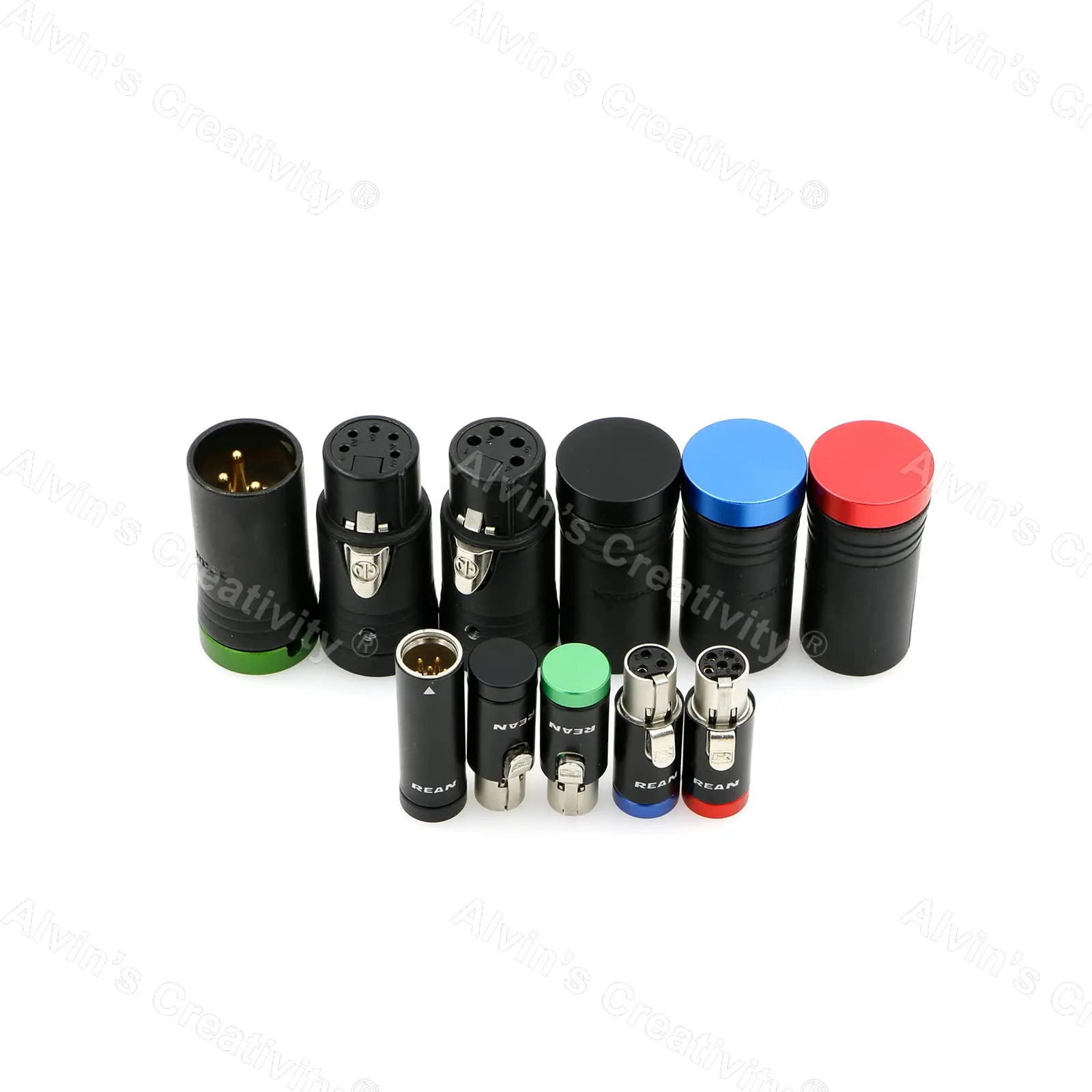 Low-Profile XLR 3 Pin Male Connector