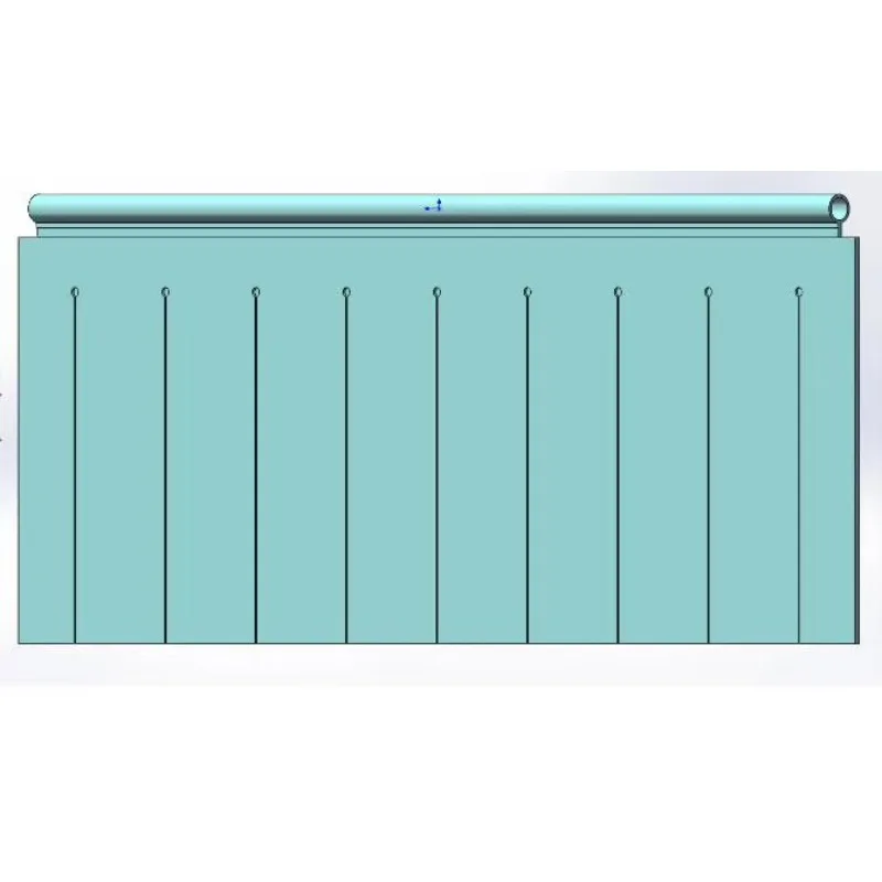 Customized high temperature dishwasher water barrier four-layer dishwasher door curtain