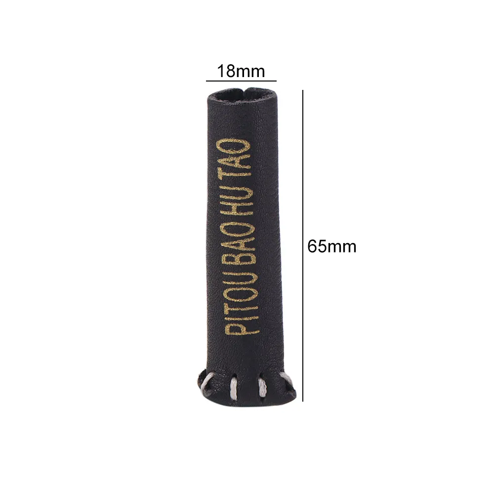 Picture 3: Leather Snooker Cue Protective Moistureproof Dustproof Cue Head Cover Cue Sleeve Pool Cue Billiard Tip Protector