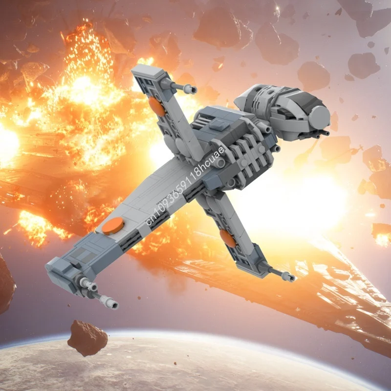 361 قطعة MOC ميدي مقياس B الجناح يافين 4 Playscale نموذج اللبنات العمارة تجميع DIY بها بنفسك الإبداعية هدية الكريسماس لعبة فكرة #4