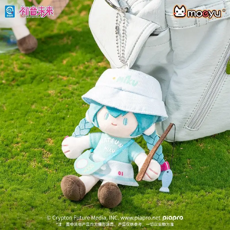 モエユ-ハツネミク-ぬいぐるみペンダント-ソフト素材のキーホルダー-バッグの飾り-アニメファン向け