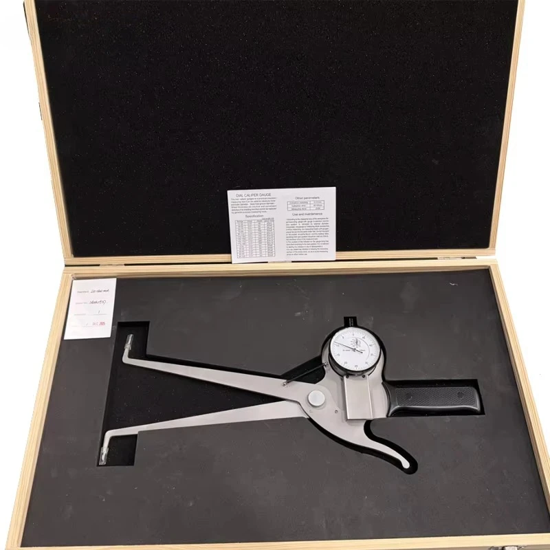 

Professional Internal Micrometer Range 110-140*200mm Accuracy 0.05mm Groove Wall Thickness Vernier Caliper Snap Gauge