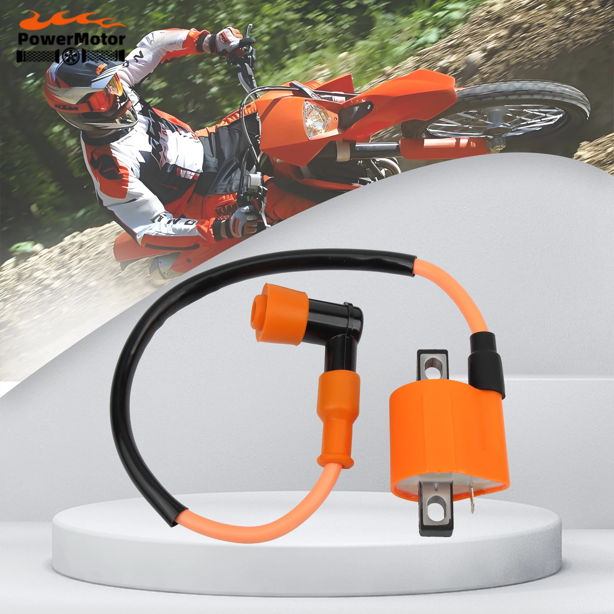 

Motorcycle Ignition Coil for 25CC 150CC 50CC Enduro Dirt Bike Motocross High Pressure Ignition Coil Unit Modified Accessories