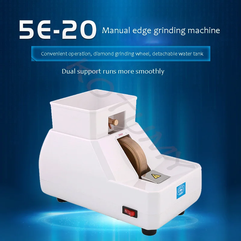 Manual Lens Edger Optical Hand Edging Machine Optic Instrument Auto Lens Beveler Chamfering Machine