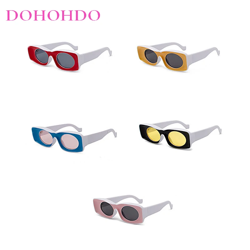 Fashion Punk Concave Circular Cute Women's Sunglasses Brand Designer Men Sunglass Drive Summer Party Travel Trend Eyewear UV400