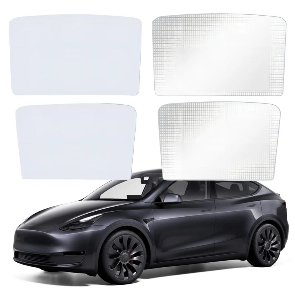 UV Reflector Cover Block Roof Sunshade Heat Insulation Car Roof Sun Visor for Tesla Model 3 Y 2020-2024 Accessories