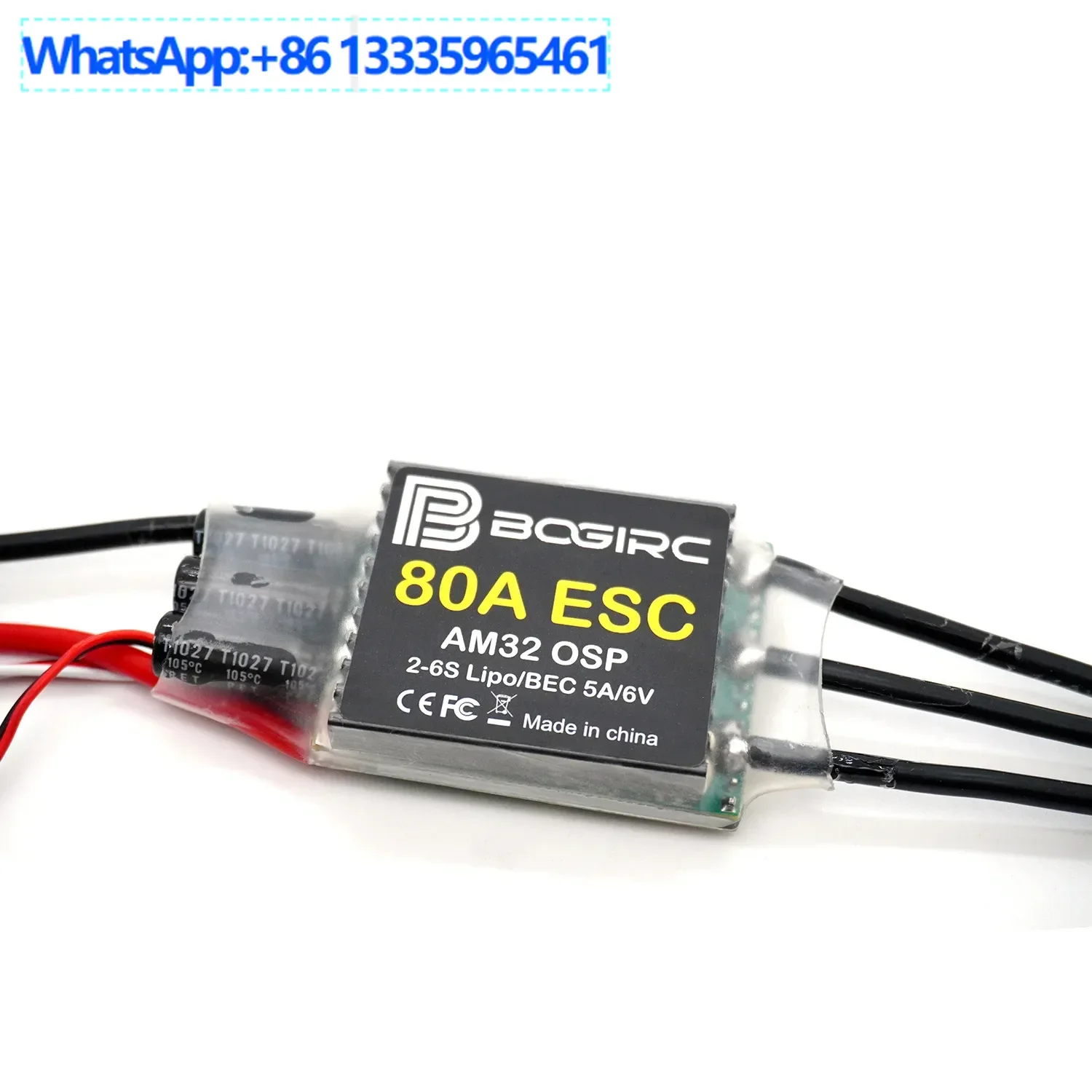 

R8338--YSIDO-80A-AM32 Бесщеточный электронный регулятор альпинистского автомобиля для автомобилей 1/8 1/10