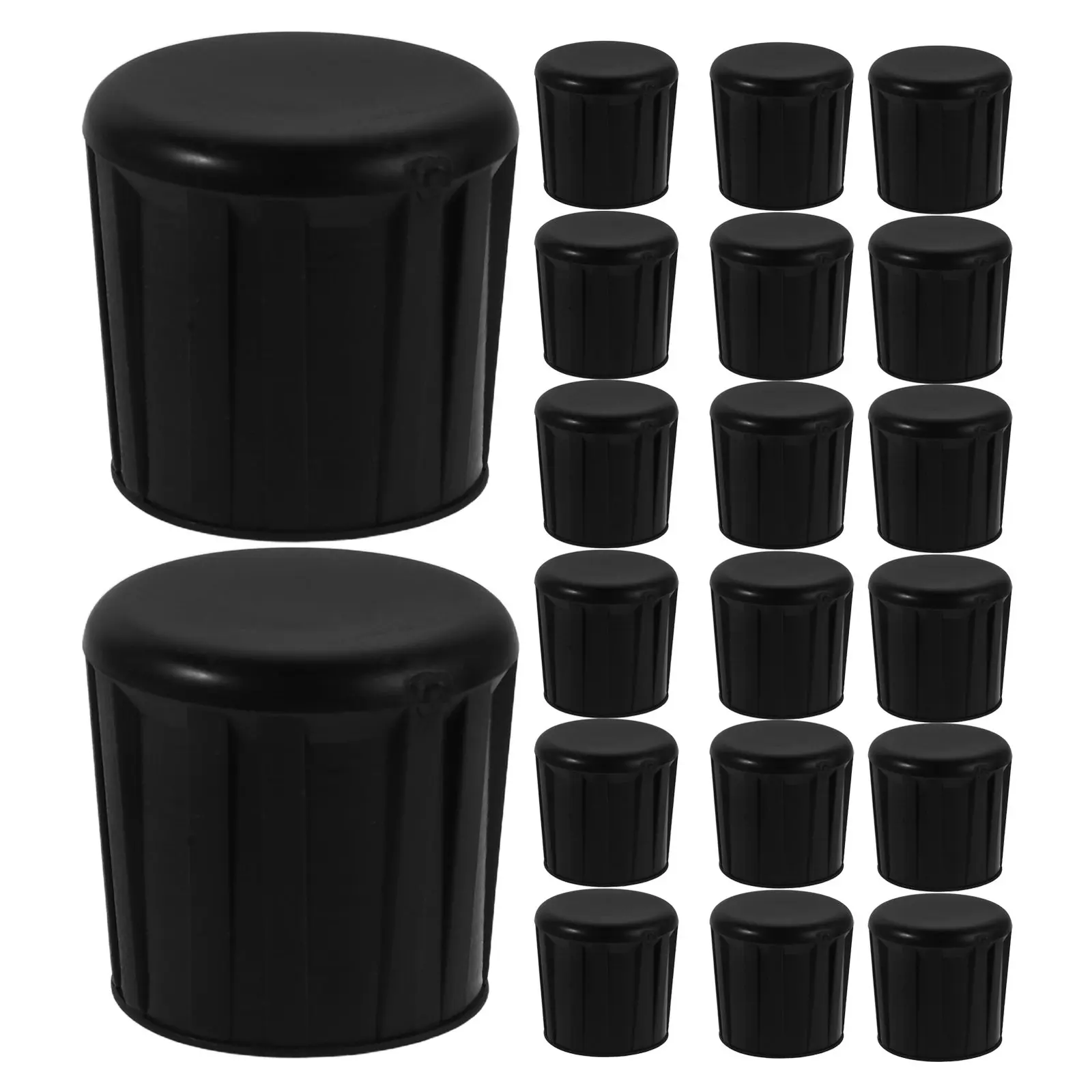20Pcs Speaker Stand Foot Caps PVC Microphone Stand Cover D19mm Isolation Foot Sleeve Anti Slip Buffer Floor Protection Pad
