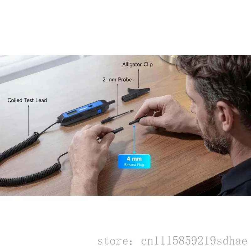 Lorvmed Automotive Circuit Load Testing Instrument CT00 3.3‑65V Range 2.5ft Extension Cable Included
