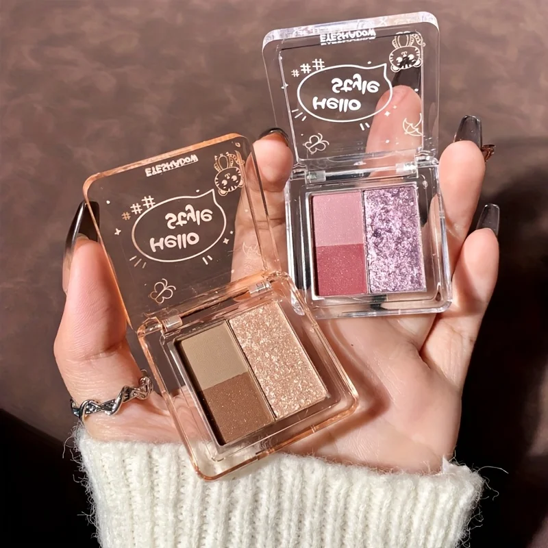 Quad-Lidschattenpalette „Storm Cloud“. |   Matte und perlmuttartige Erdtöne |   Rauchige und bewölkte Make-up-Looks