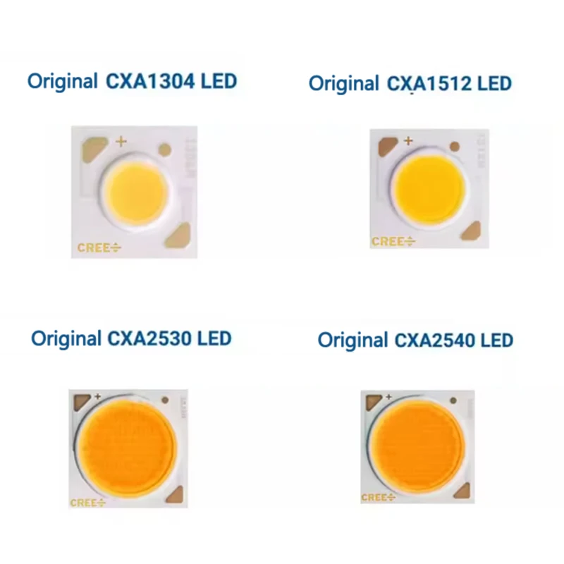 Piezas LED COB de alta potencia, 10-100W, Original, CXB3590, CXA1304, CXA1507, CXA1512, CXA1816, CXA1820, CXA1830, CXA2520, CXA2530, CXA2540