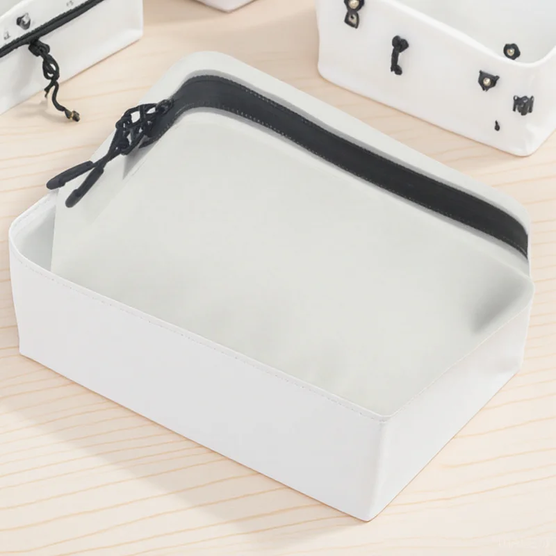 

Waterproof Toiletry Bag Durable Personal Care Organizer Portable Travel Cosmetics Storage Big Opening Toiletry Bag