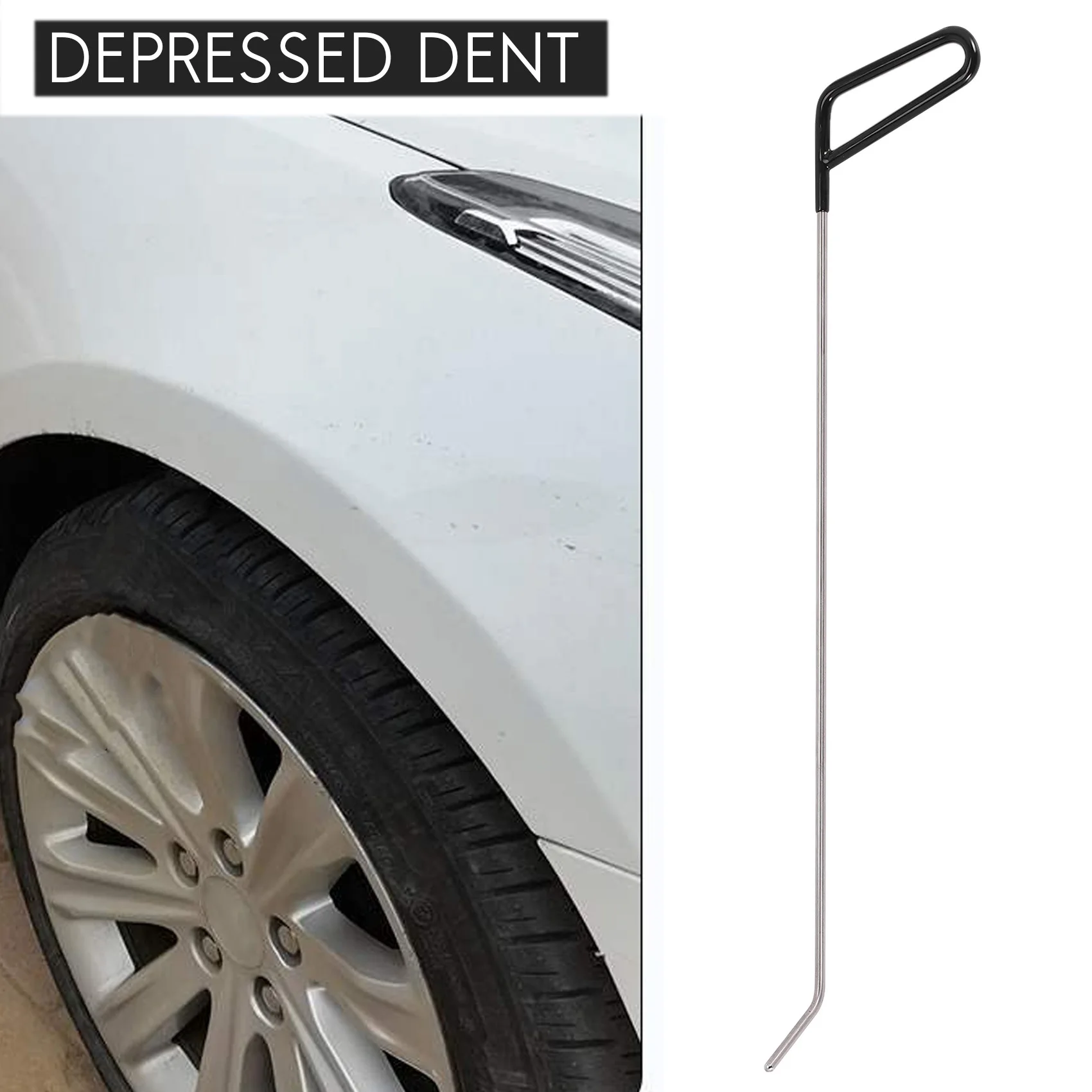 Werkzeuge Neue Qualität Haken Stangen Paintless Dent Removal Auto Reparatur Kit Werkzeuge Tür Dent Ding Hagel Entfernung-A97E