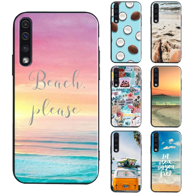 Beach Summer Case For Samsung A52 A72 A12 A32 A11 A41 A51 A71 A21S A20e A01 A10 A02 S A40 A70 A50 Cover