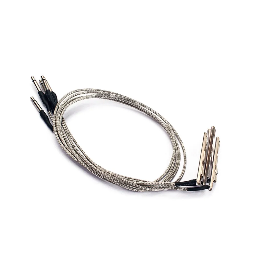 5Pcs Professional Piezo Pickup Stick for 3-String Cigar Box Guitar Acoustic Folk Guitar Easy Install Under Saddle Mellow