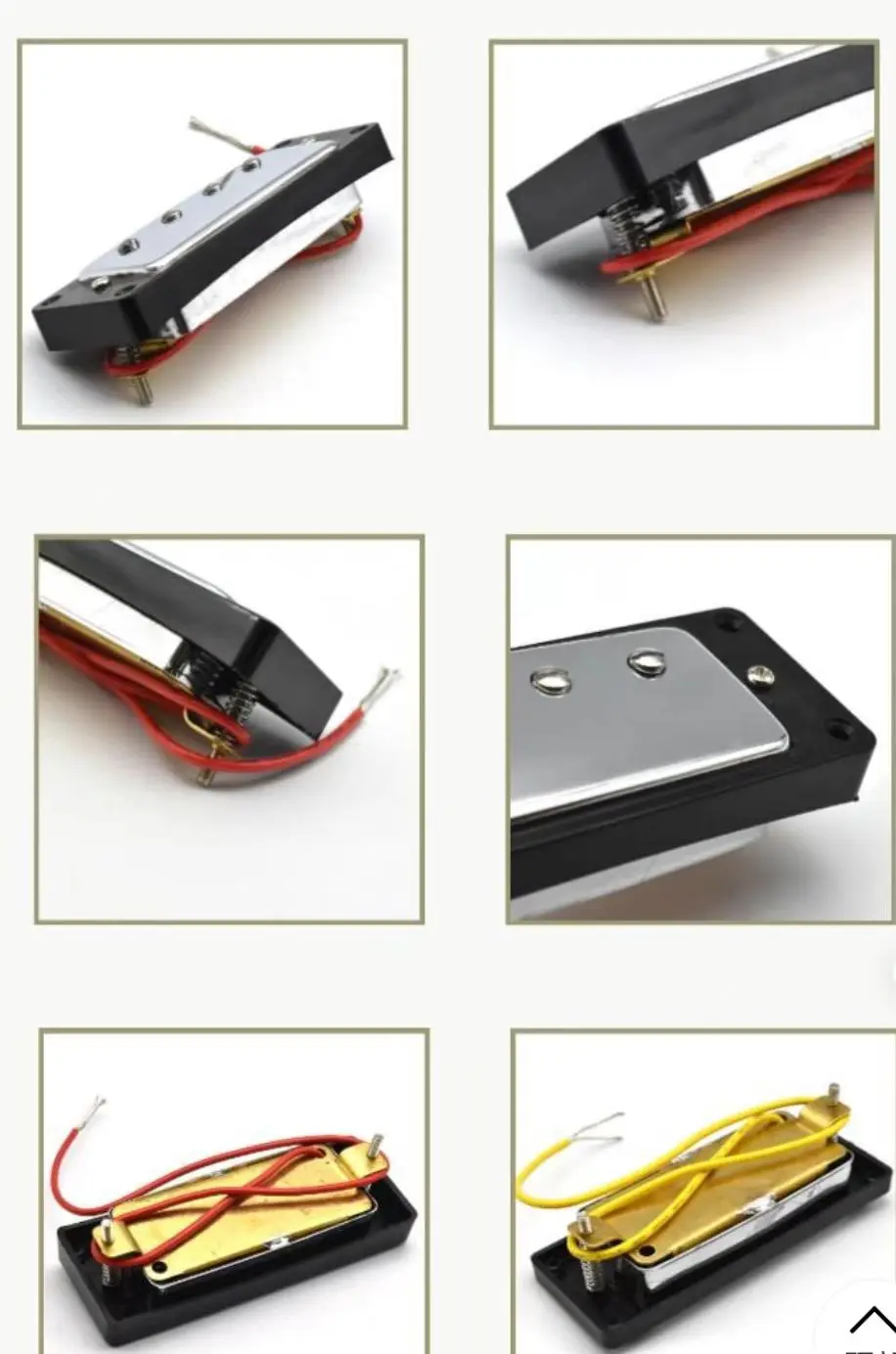 DIY Electric Guitar  Electric bass  2pcs Pickups,Made in china, High Quality,free shipping