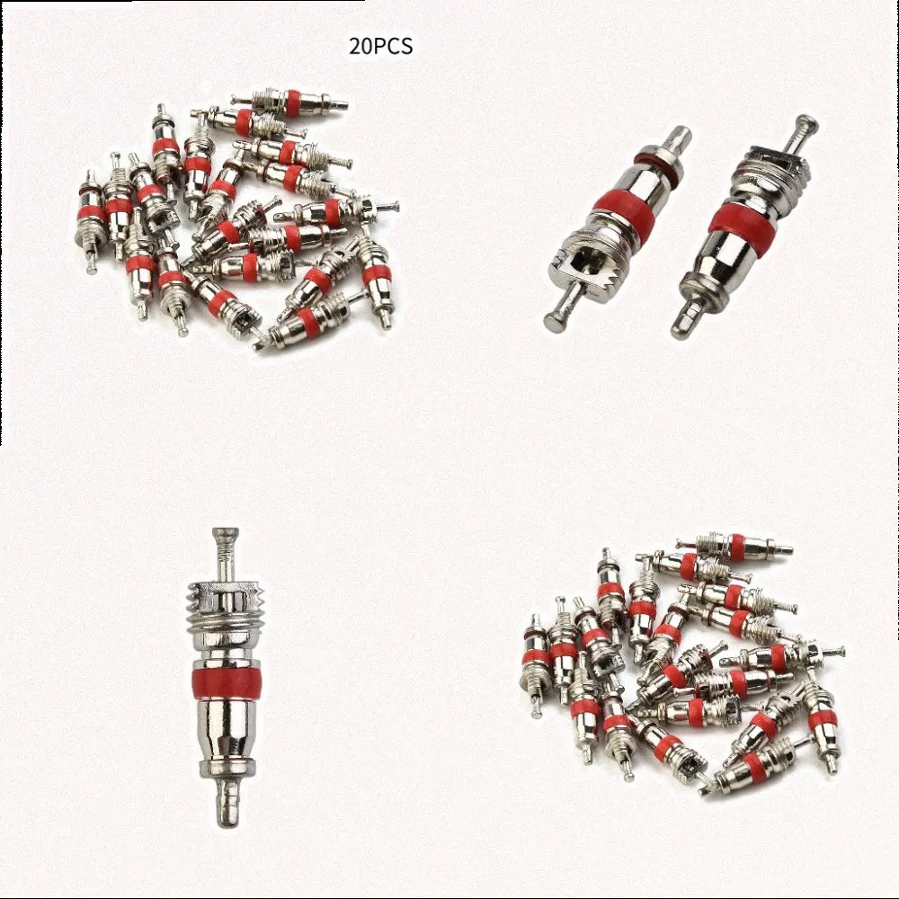 Useful High Quality Practical Tyre Valve Core Insert 20pcs/set 120mm With Remover Tool 20pcs Accessories Useful
