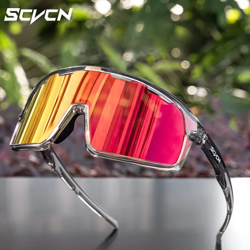 

SCVCN Cycling Glasses Sunglasses for Men and Women UV400 Glasses MTB Sunglasses Sports Eyewear Woman Goggles Bicycle Eyewear