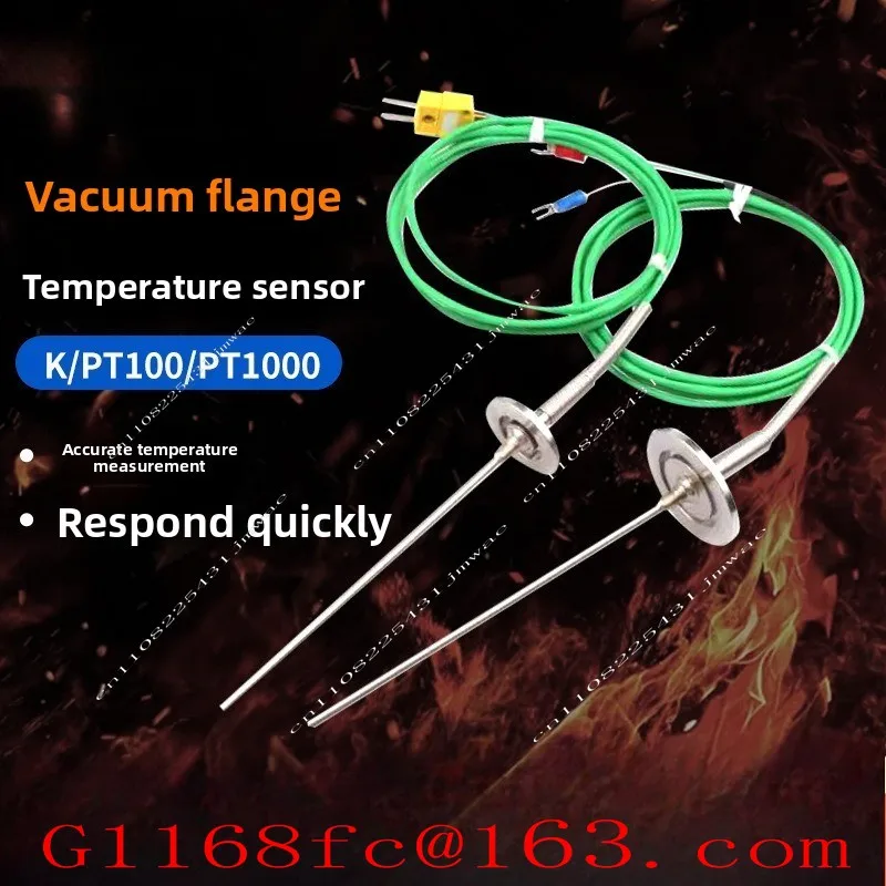K-type Armored Thermocouple High Temperature and High Pressure Vacuum Blind Flange Sealing Thermal Resistance Sensor Parts