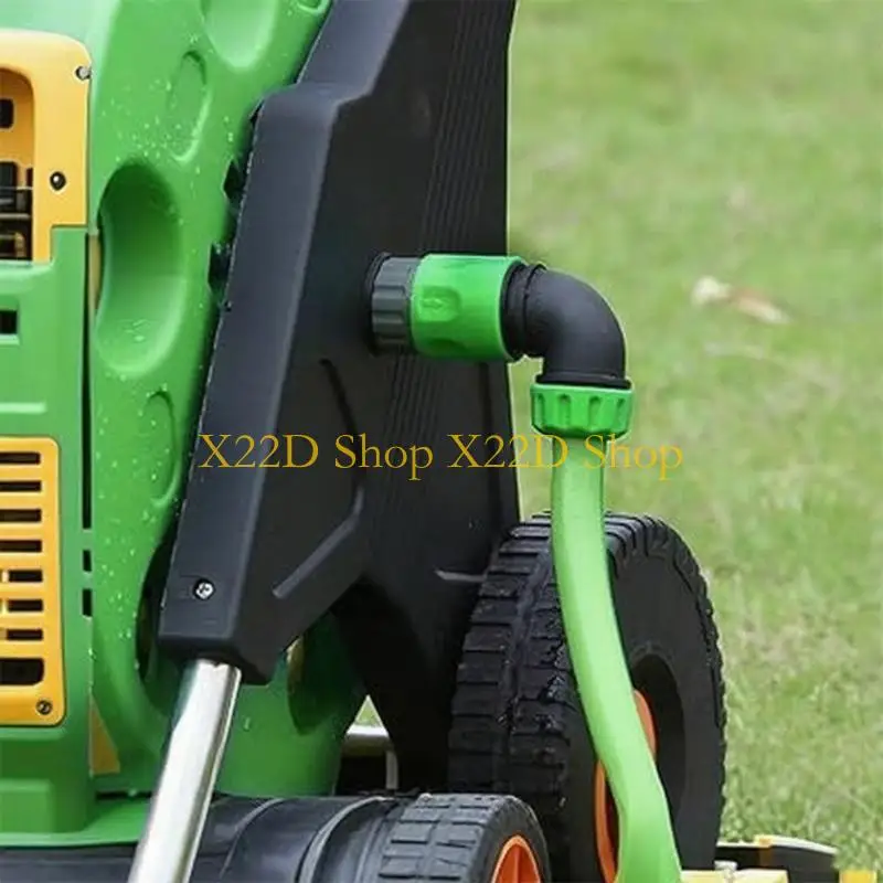X22D Heavy Duty Quick Connection Hose Fittings 90 Degree Bend Watering Accessories 4x