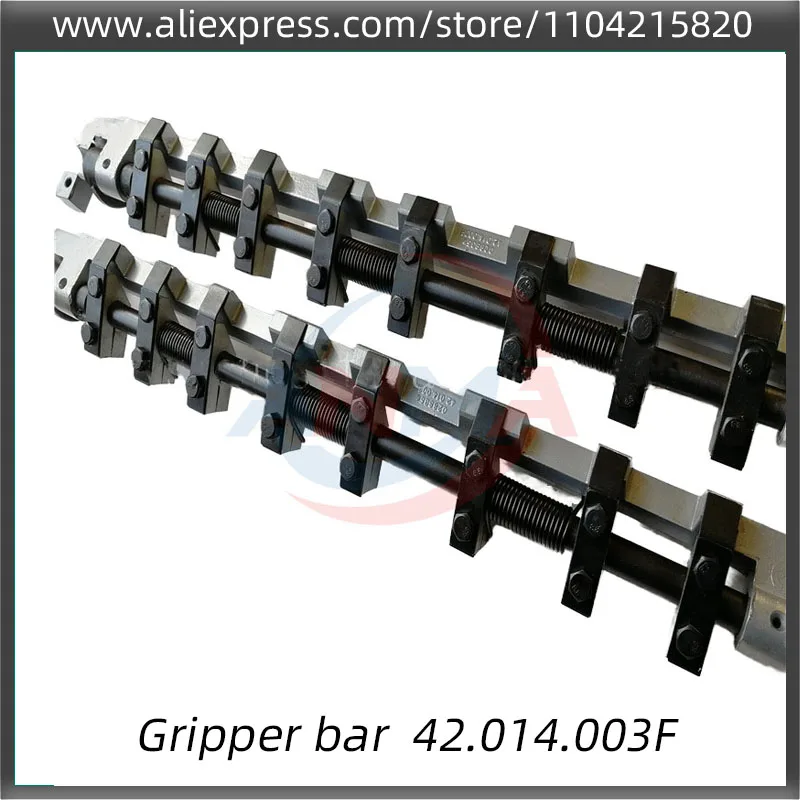 2PCS GTO46 42.014.003F Gripper Bar 570mm Suit For Heidelberg GTO46 Printing Machine