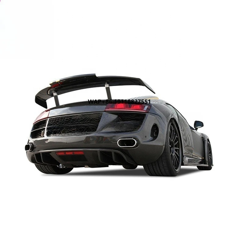 

Cheapest Price PPI Style Carbon Fiber Rear Trunk Spoiler Wing For R8