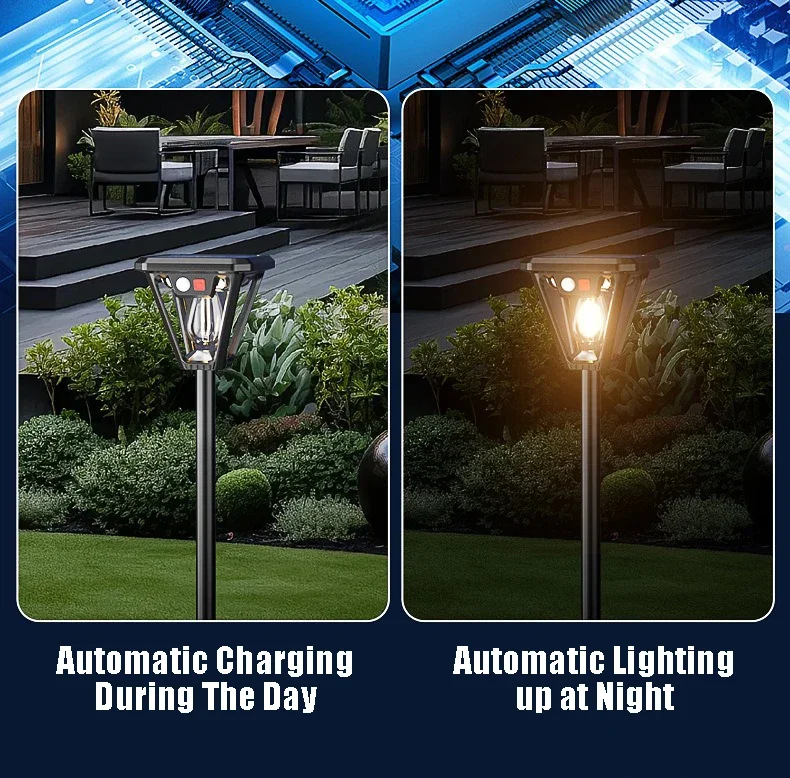 2-in-1 Solar Motion Sensor Light 2