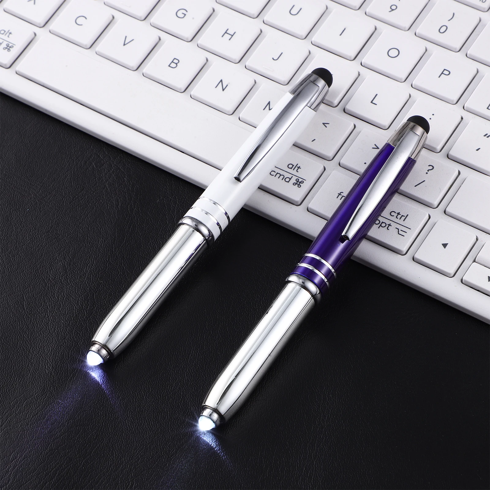 

2 Pcs Ballpoint Pen Man Stylists Pens for Screens Metal Stylus and