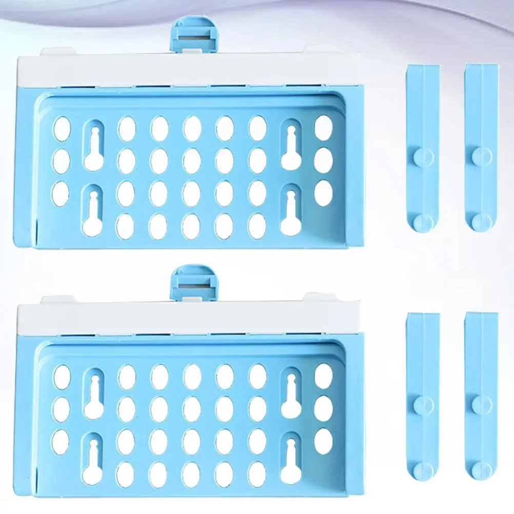 

Комплект из 2 складных подвесных держателей для мусорных пакетов из полипропилена, экономящие место, для кухни, дома, офиса, магазина, простая установка, лаконичный дизайн