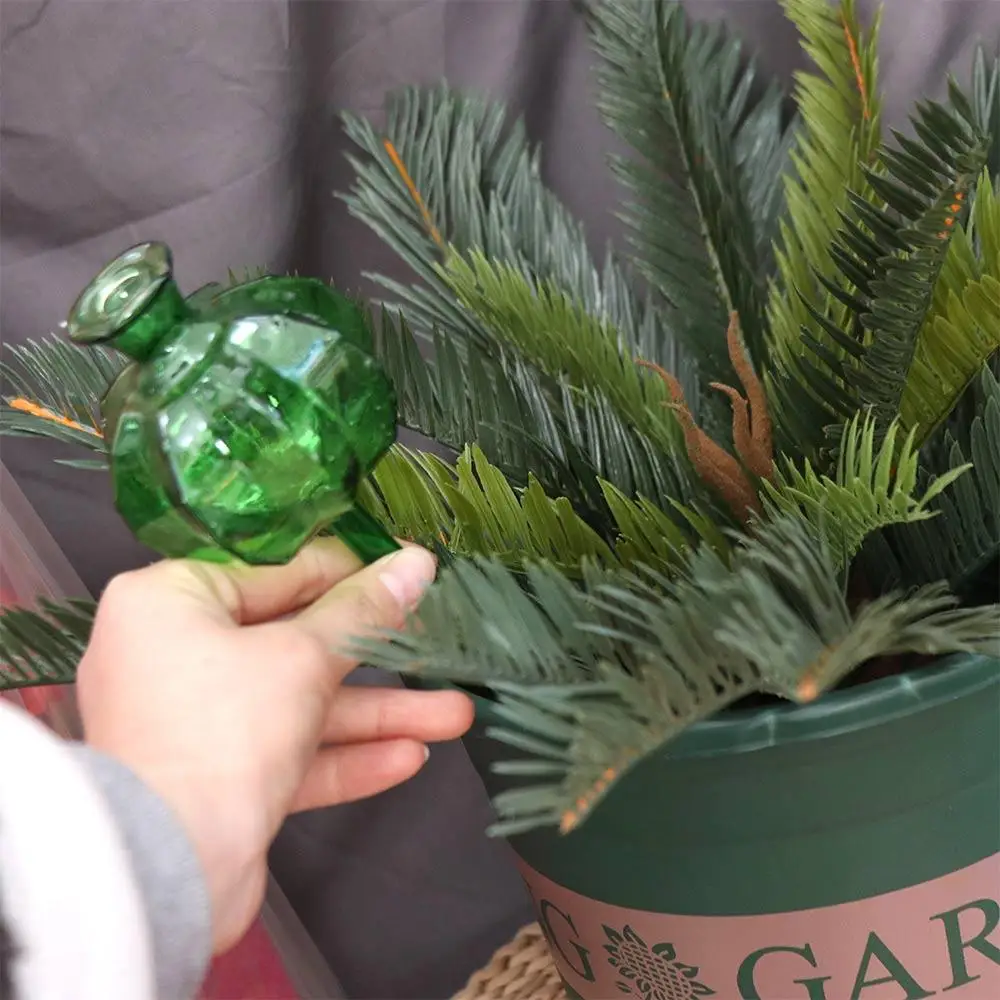 

Cactus Cactus Self Watering Planter Automatic Cute Automatic Plant Watering Bulbs Glass Plant Water Feeder Glass Bulbs