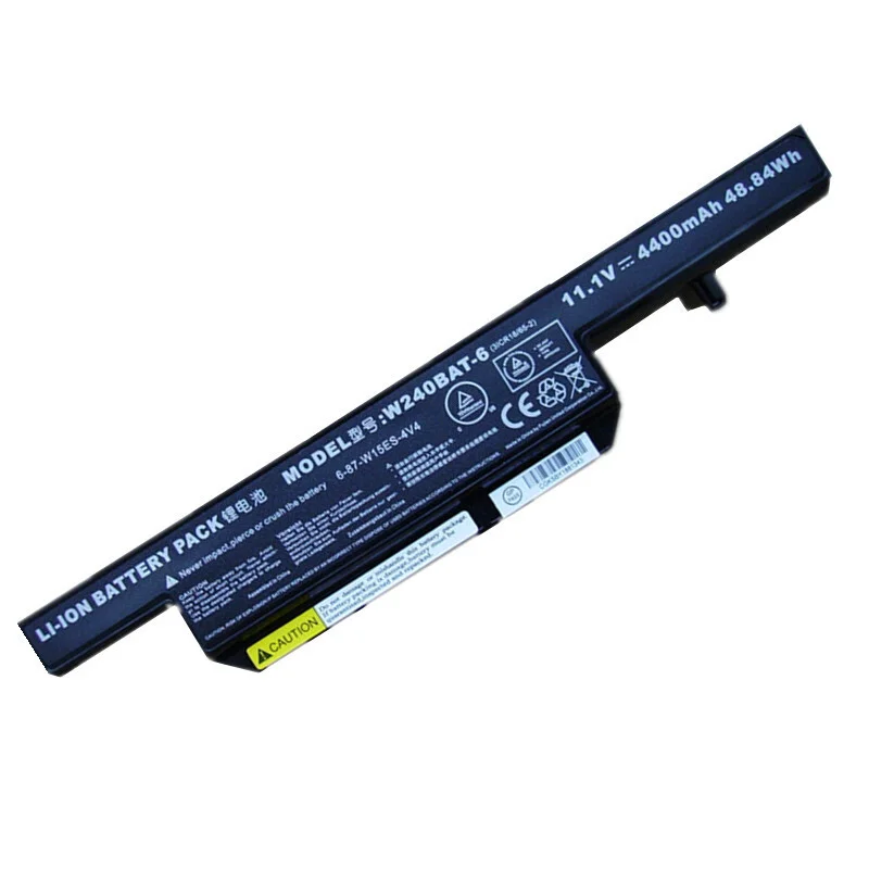 

W240BAT-6 W240BUBAT-3 оригинальный аккумулятор для CLEVO W251EL W251EU W240BAT-6 4400 мАч