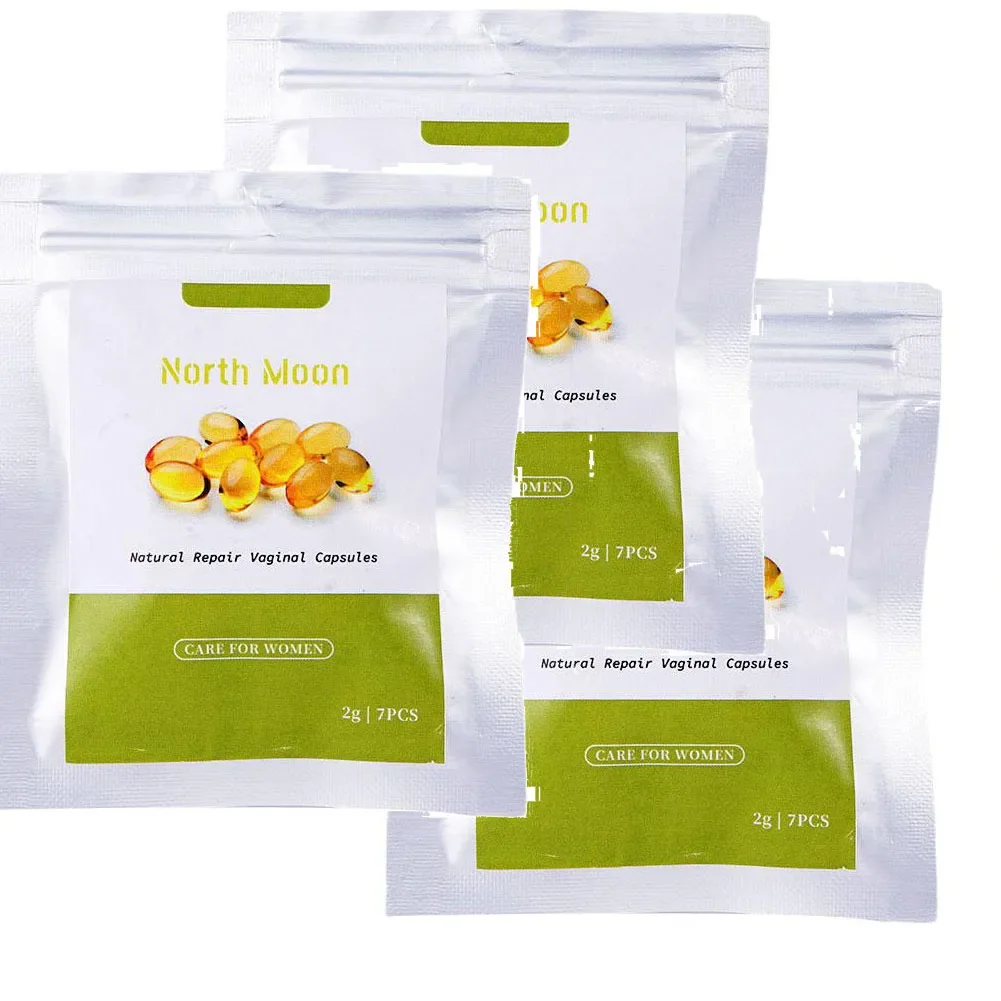 1/2/3 Bags Anti-Itch Detox Natural Herbal Capsules Set, Firming Repair, Stay Clean & Fresh, Remove Odor For External Use
