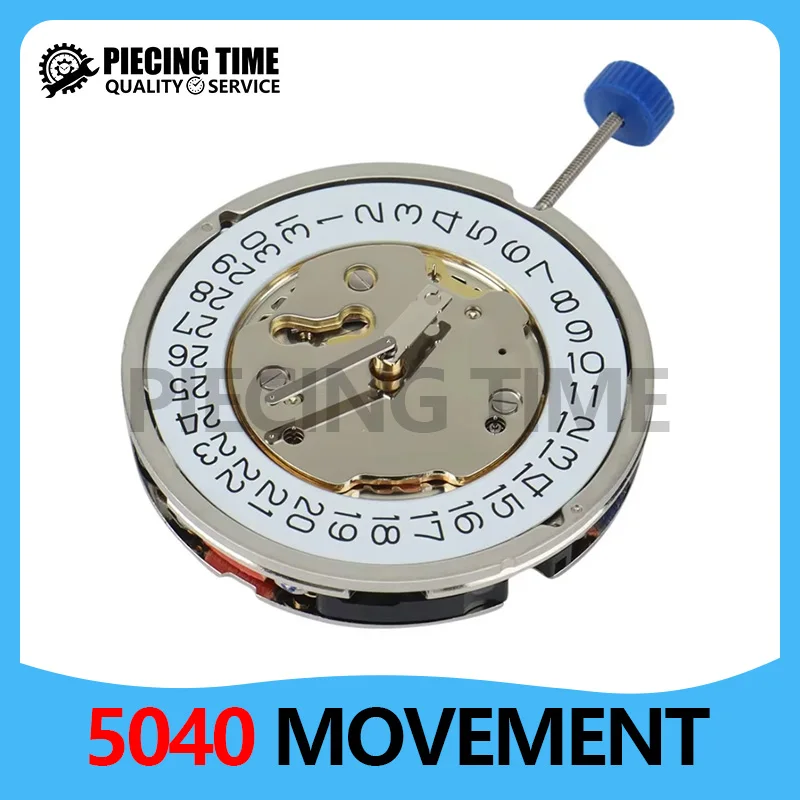 

New Quartz Movement White Watch Repair Movement Replacement Part Swiss RONDA 5040D Movement 6-pin