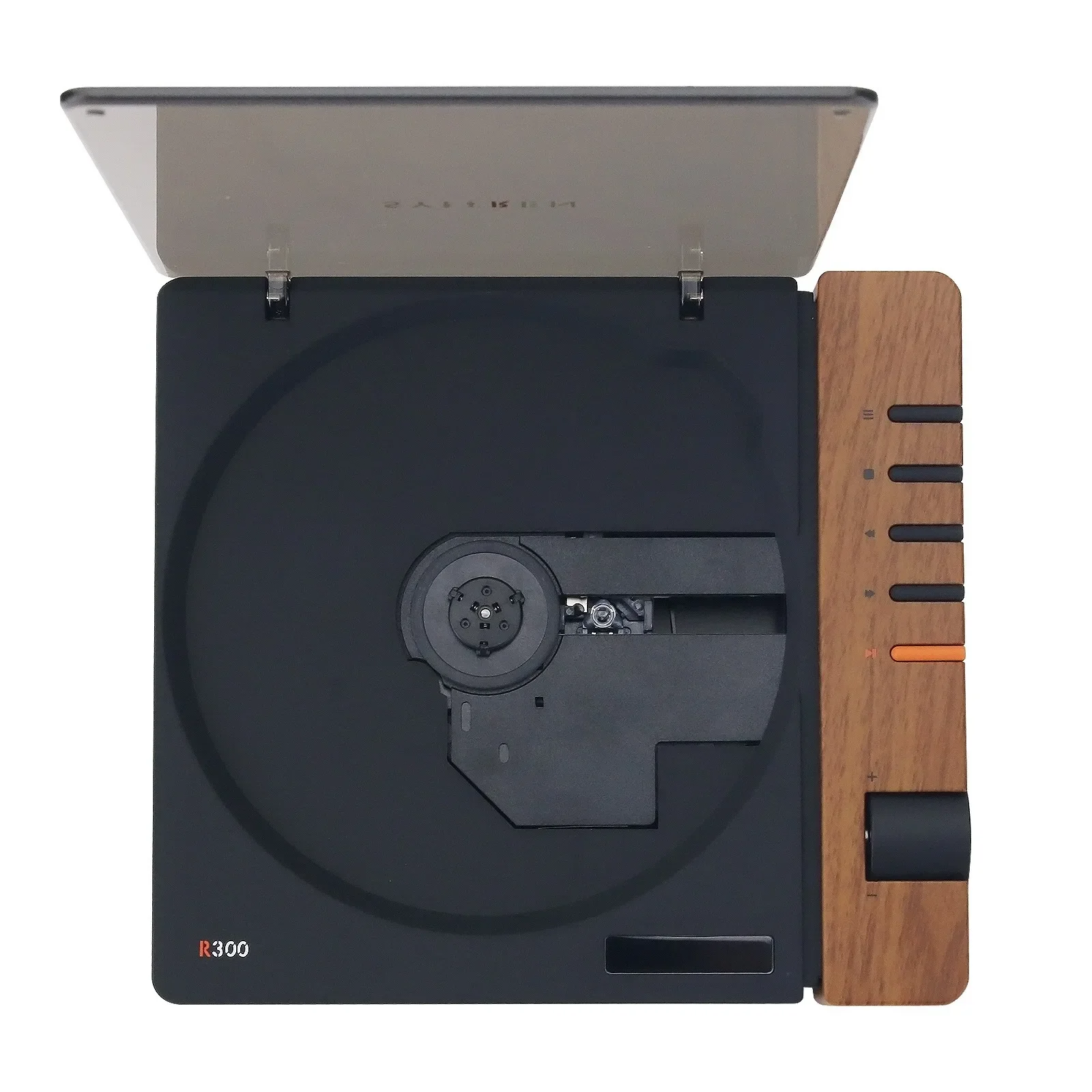 Wooden Black Version CD Player High Quality Audio Support