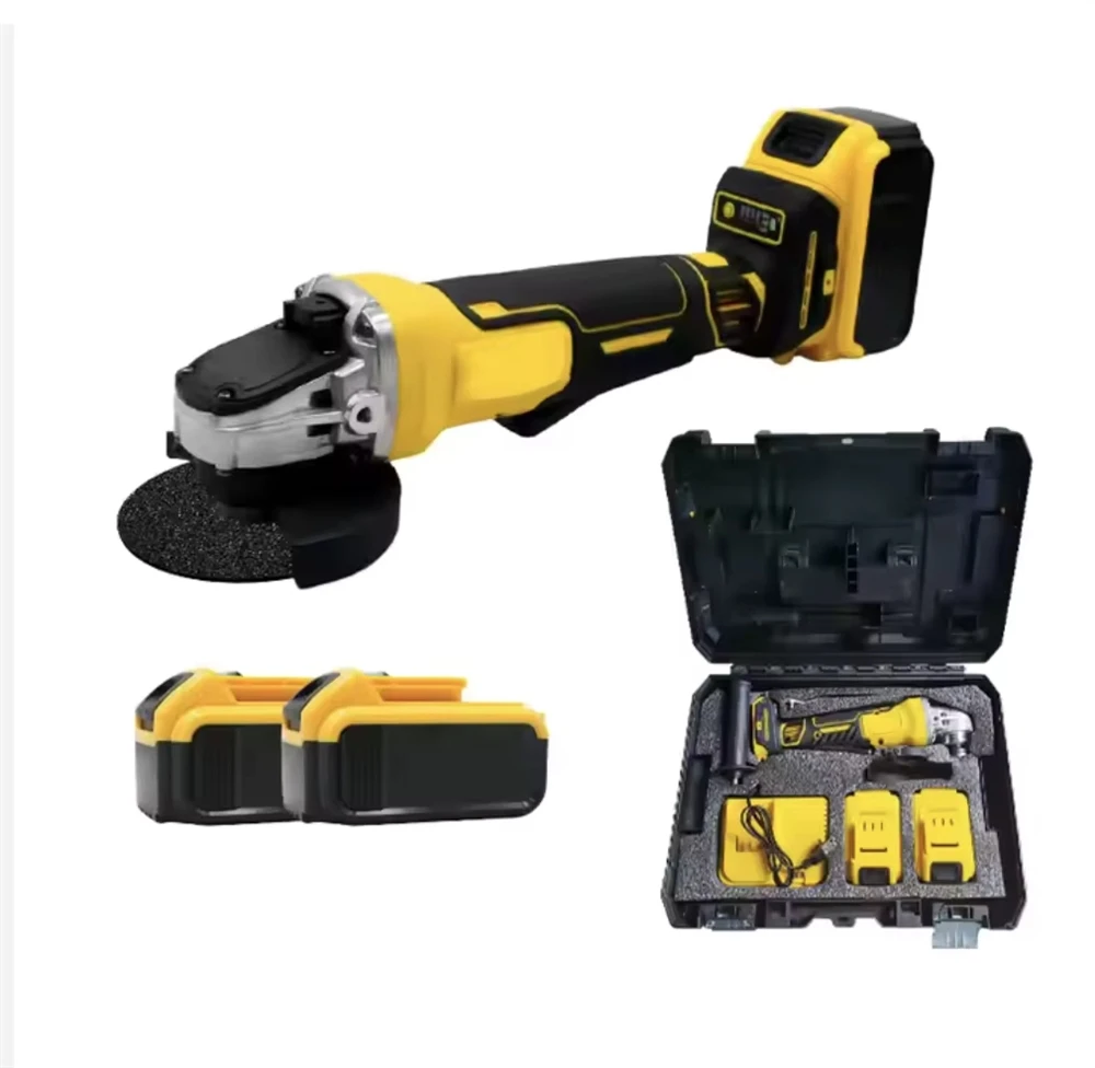 industrial grade 4-1/2 inch lithium-ion cordless paddle switch cut-off angle with brake battery-powered
