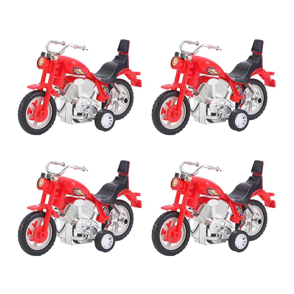 Plastic Pull Back Motorcycle Toy Veilige Simulatie Mini Voertuig Inertie Speelbal Verjaardagscadeau Kinderen Speelgoed Model Lang Gebruik
