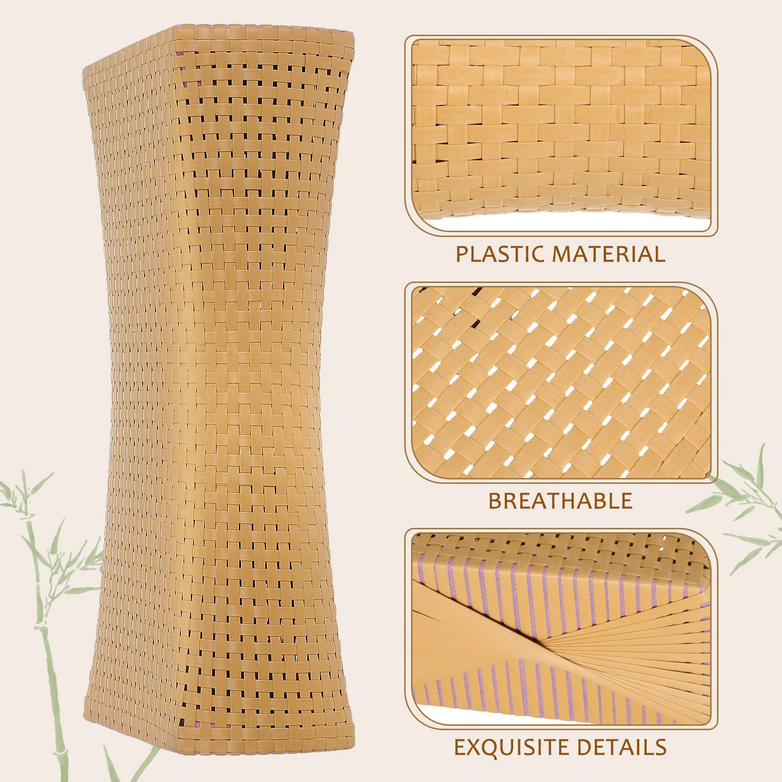 مقلد الروطان وسادة غرفة الساونا وسادة مسند الرقبة تنفس الصيف لوازم المنزل ساونا غرفة الوسائد وسائد النوم