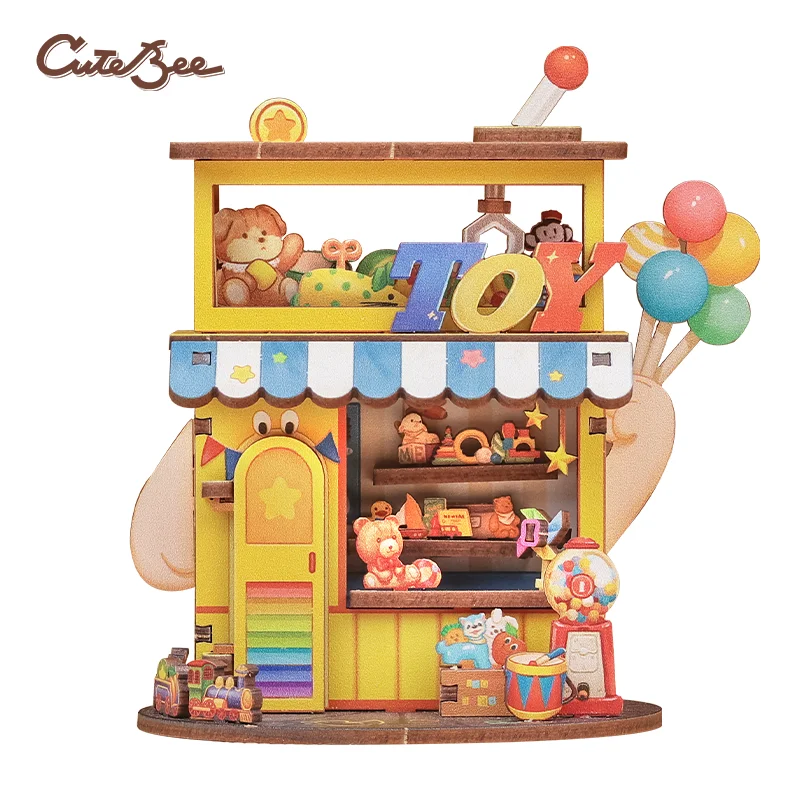 CUTEBBE DIY 3D Puzzle Rumah Bo - Kids Toys In Store ulasan dan harga