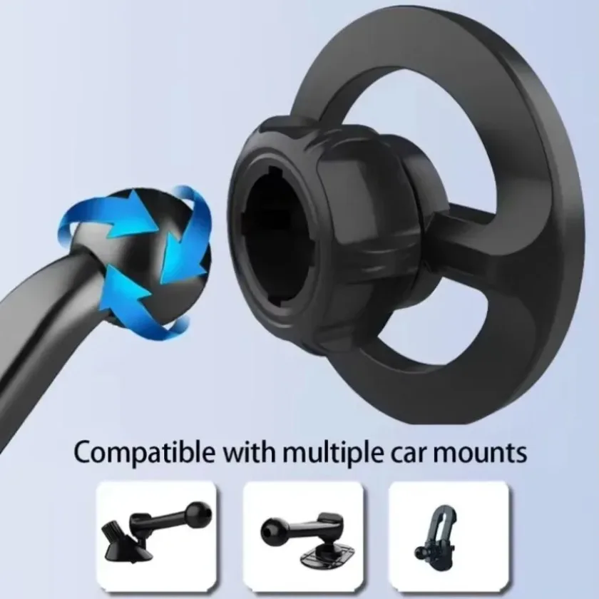360 °   Drehbare Kugelkopf Auto Telefon Halter Magnetische Navigation Halterung Auto Innen Zubehör Für iPhone 17-12 Pro Max Samsung