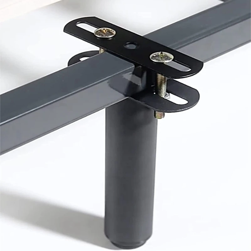 Bed Frame Legs,Adjustable Height Center Support Leg For Bed Frame, Bed Center Slat Heavy Support Leg(4.7-8.67Inch)