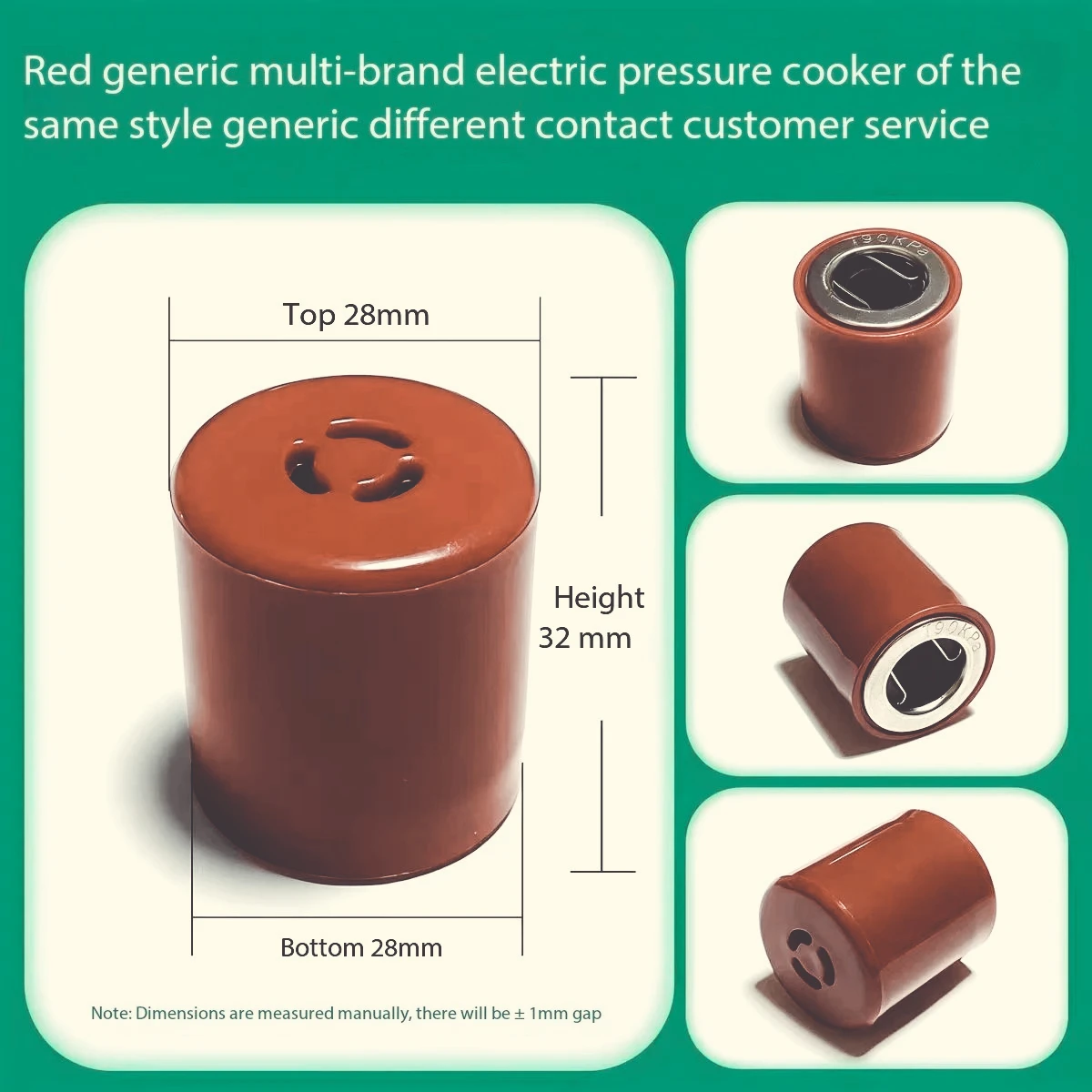

Electric pressure cooker 4L5L6L exhaust valve pressure limiting valve relief safety valve cooker accessories