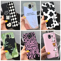 For Samsung Galaxy J4 J6 2018 EU Case SM-J400F J600F Lovely Cartoon Protective Skin Cover For Samsung J4 2018 J 4 J 6 Soft Coque