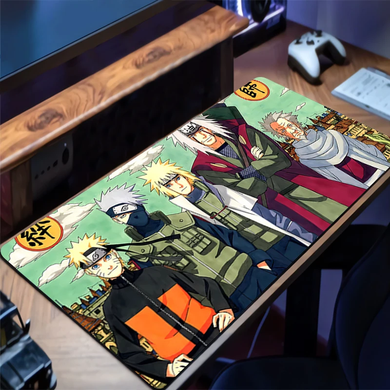 

Mousepad PC Gaming Accessories Computer Cabinet Extended Mat Non-Slip Cool Mouse Pad Anime Naruto Keyboard Pad Office Desk Mat
