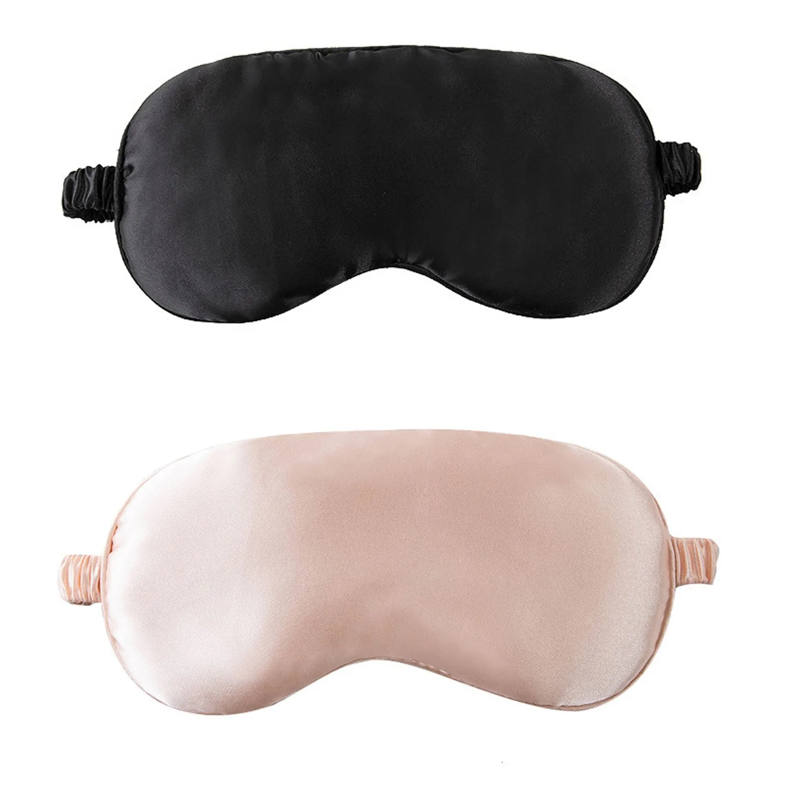 

Практичная двусторонняя маска для глаз с имитацией шелка, мягкая успокаивающая маска для сна, маска для глаз, дорожная расслабляющая крышка, тени для век, инструменты для ухода за глазами, принадлежности