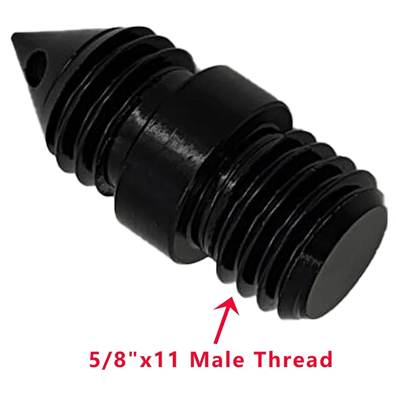 ABKS-Survey Plumb Bob 10팩 5/8"-11 스레드 미니 프리즘 어댑터(102 프리즘 폴 어댑터용)