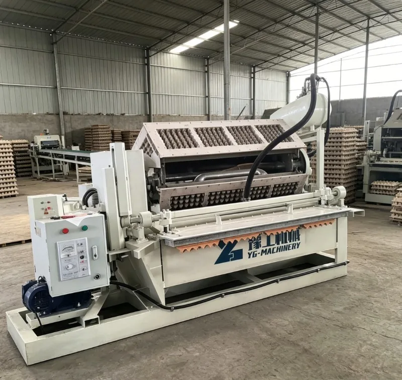 

Medium Capacity Egg Tray Production Line 2500pcs/H Low Energy Pulp Molding