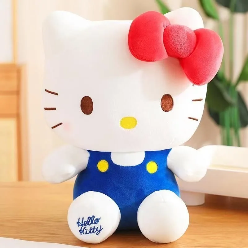 Hello Kitty Plush Toy Sanrio Plushie Doll Kawaii Hello Kitty Stuffed Animals Hello Kitty Cushion Sofa Pillow Home Decor Kid Gift