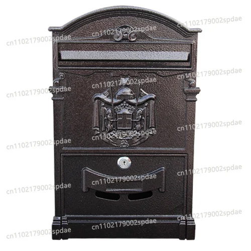 European-style villa outdoor door mailbox