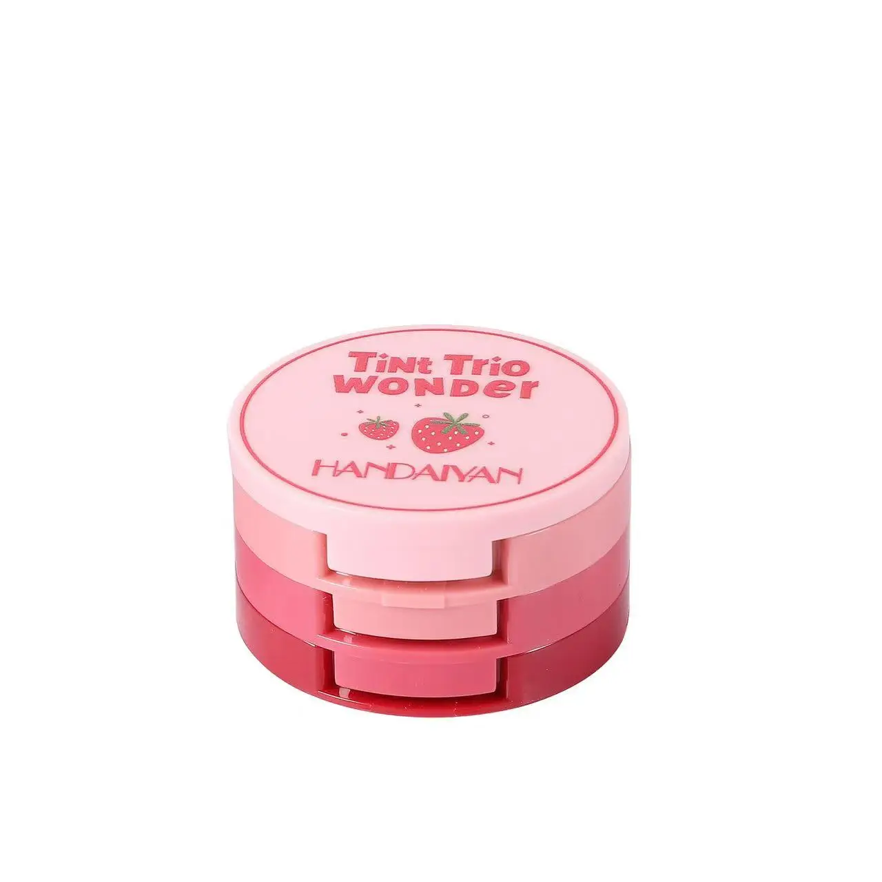 Tavolozza di blush a tre colori viso opaco fard impermeabile tavolozza rouge tavolozza crema contorno tre in uno crema per labbra trucco viso